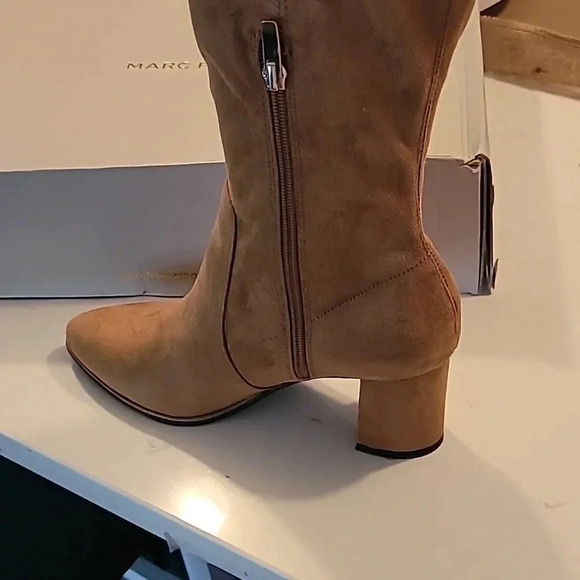 Marc Fisher Luley medium brown thigh high boots - Picture 3 of 3
